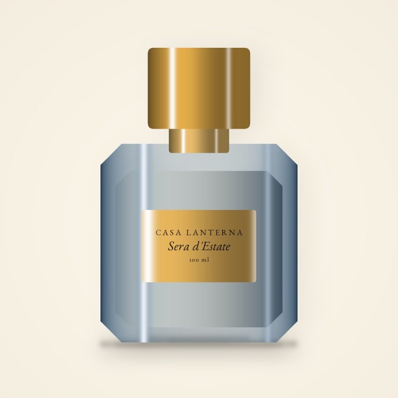 Parfum Sera d'Estate rebelle au citron vert – Casa Lanterna, flacon 100 ml