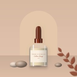 Colline Rouge sérum peau neuve – Terre d'Ocrelle, photo d'ambiance
