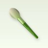 Brosse brushing Agrume Pop en bois de tilleul – Fraîcheline, vue de face