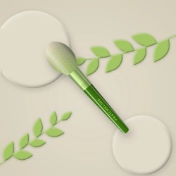 Brosse brushing Agrume Pop en bois de tilleul – Fraîcheline, photo d'ambiance
