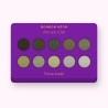 Palette yeux Arc-en-Ciel créative – Bonbon Néon, 9 × 1 g, teinte Tons kaki