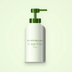 Baume après-rasage ultra-confort Orage Frais – Fraîcheline, flacon-pompe 75 ml