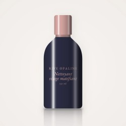 Nettoyant visage matifiant à l'eau de rose – Rive Opaline, flacon 150 ml