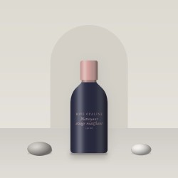 Nettoyant visage matifiant à l'eau de rose – Rive Opaline, photo d'ambiance