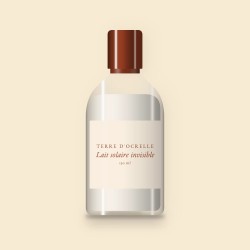 Lait solaire invisible à l'huile de camélia SPF 50+ – Terre d'Ocrelle, flacon 150 ml