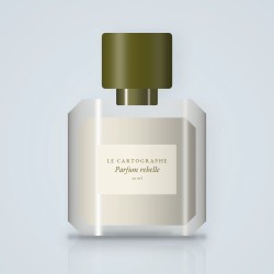 Parfum rebelle à l'iris – Le Cartographe, flacon 30 ml