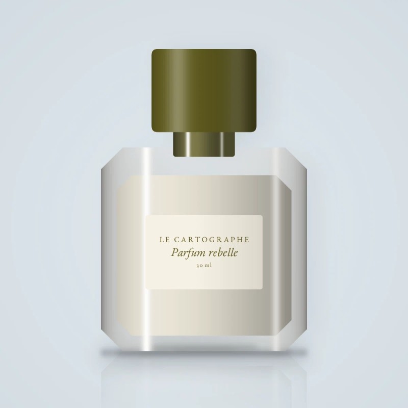 Parfum rebelle à l'iris – Le Cartographe, flacon 30 ml