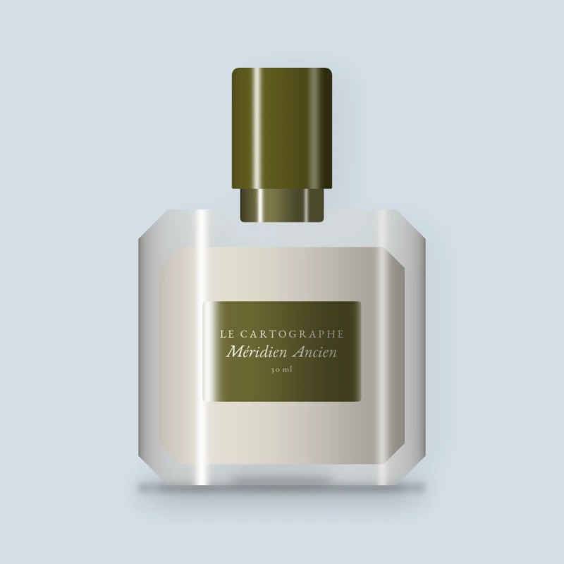 Parfum Méridien Ancien sensoriel au poivre noir – Le Cartographe, flacon 30 ml