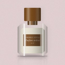 Parfum ardent au romarin pour homme – Ambre Sépia, flacon 50 ml