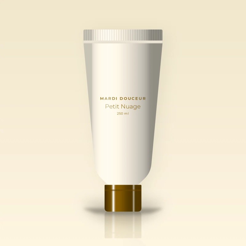 Crème coiffante Petit Nuage à l'huile d'avocat – Mardi Douceur, tube 250 ml
