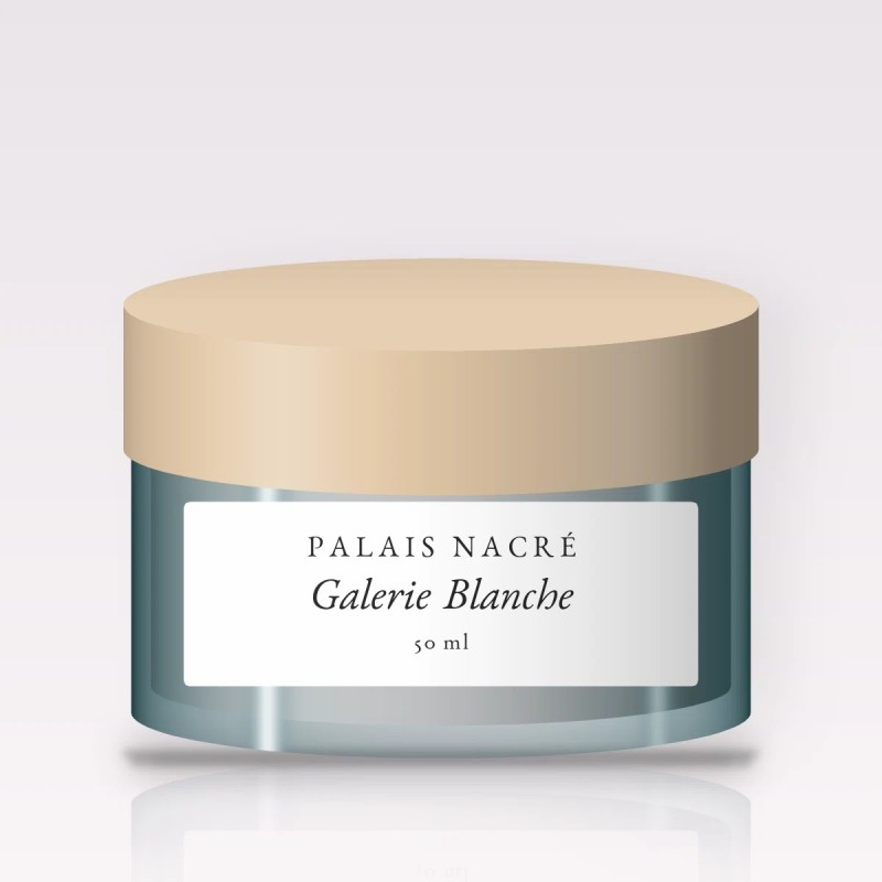 Galerie Blanche soin anti-âge unifiant – Palais Nacré, pot 50 ml