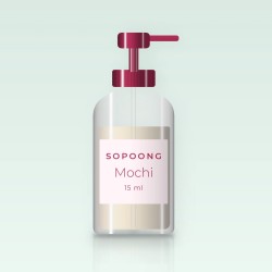 Sérum Mochi à la vitamine C – Sopoong, flacon-pompe 15 ml