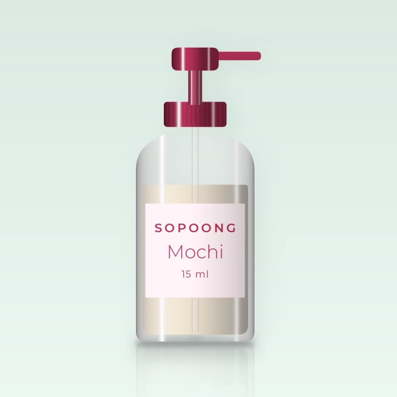 Sérum Mochi à la vitamine C – Sopoong, flacon-pompe 15 ml