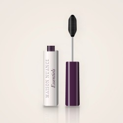 Mascara effet regard de biche Essentiels – Maison Nuance, flacon et brosse 8 ml, teinte Noir intense
