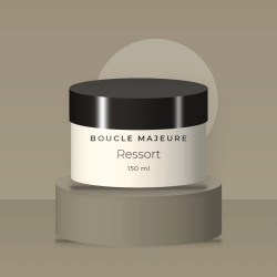 Masque capillaire nourrissant Ressort – Boucle Majeure, photo d'ambiance