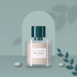 Parfum Nacre Royale organique à la vanille – Palais Nacré, photo d'ambiance