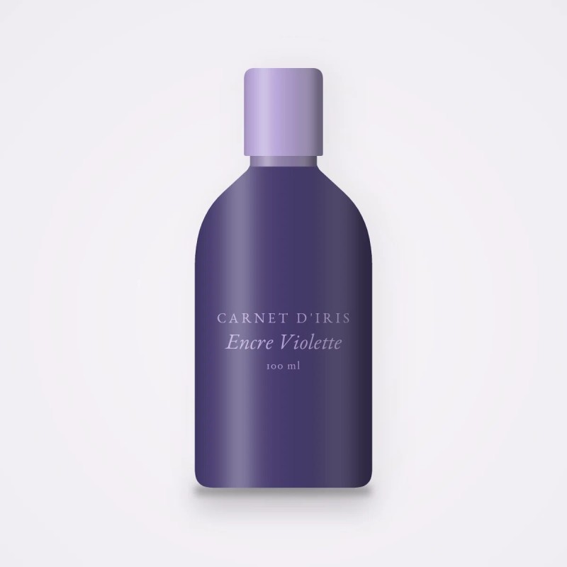 Lait solaire Encre Violette réconfortant SPF 50 – Carnet d'Iris, flacon 100 ml