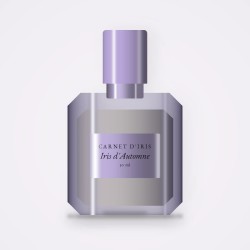 Parfum Iris d'Automne nébuleux – Carnet d'Iris, flacon 30 ml