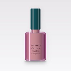 Vernis à ongles ultra-couvrant à la prêle – Chromalie, flacon 5 ml, teinte 04 Beige rosé