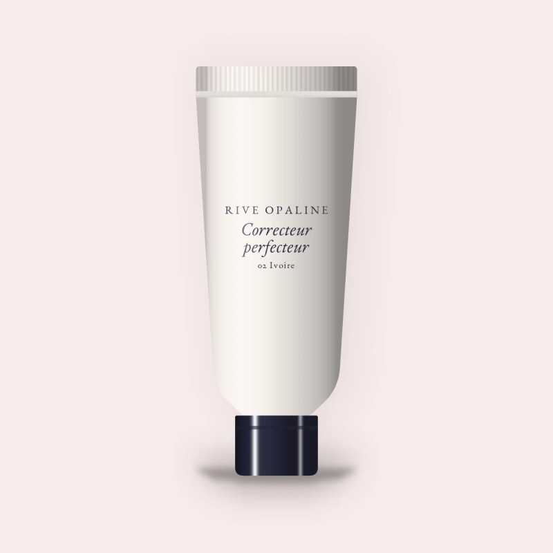 Correcteur perfecteur à la niacinamide – Rive Opaline, tube 8 ml, teinte 02 Ivoire