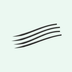 Eyeliner doux pour les yeux Bulle Rose – Sopoong, aperçu de la teinte Noir