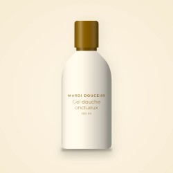 Gel douche et bain onctueux à la pastèque – Mardi Douceur, flacon 100 ml