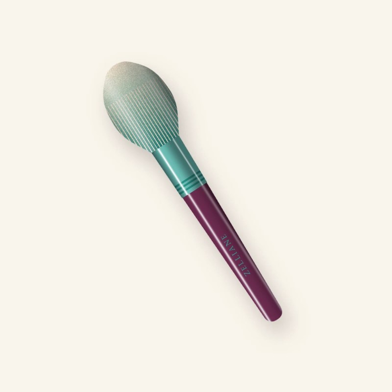 Brosse brillance Oasis – Zelliane, vue de face