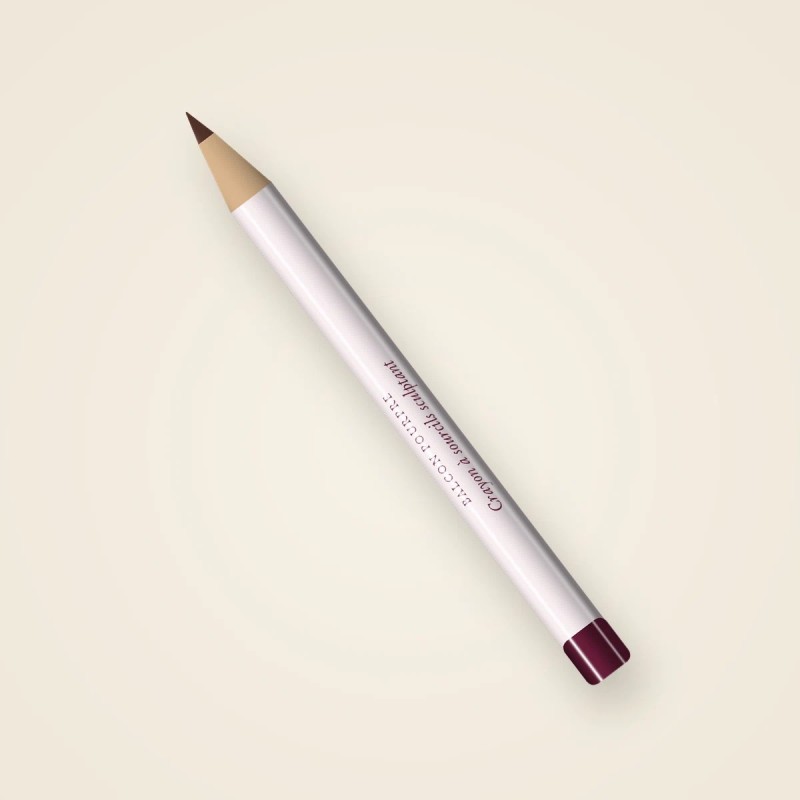 Crayon à sourcils sculptant à l'huile de jojoba – Balcon Pourpre, 1,1 g, teinte 11 Brun chaud