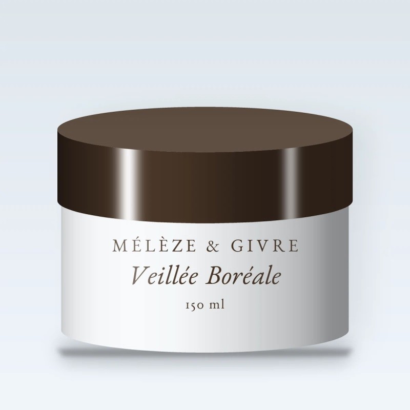 Masque capillaire hydratation intense Veillée Boréale – Mélèze & Givre, pot 150 ml