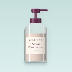 Sérum illuminateur à l'alpha-arbutine – Zelliane, flacon-pompe 15 ml