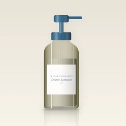 Baume après-rasage Contrée Lointaine adoucissant – Le Cartographe, flacon-pompe 75 ml