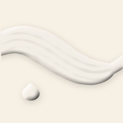 Crème mains et pieds soyeuse à l'huile de sésame – Ambre Sépia, aperçu de la texture