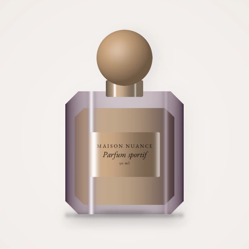 Parfum sportif au bois de santal – Maison Nuance, flacon 50 ml