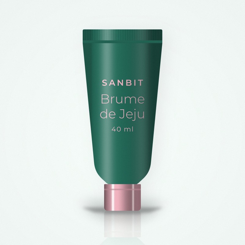 Crème hydratante Brume de Jeju à l'huile de framboise – Sanbit, tube 40 ml