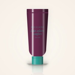 Lait solaire confort à la fleur de tiaré SPF 30 | Zelliane