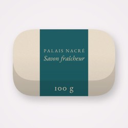 Savon fraîcheur au beurre de karité – Palais Nacré, pain 100 g