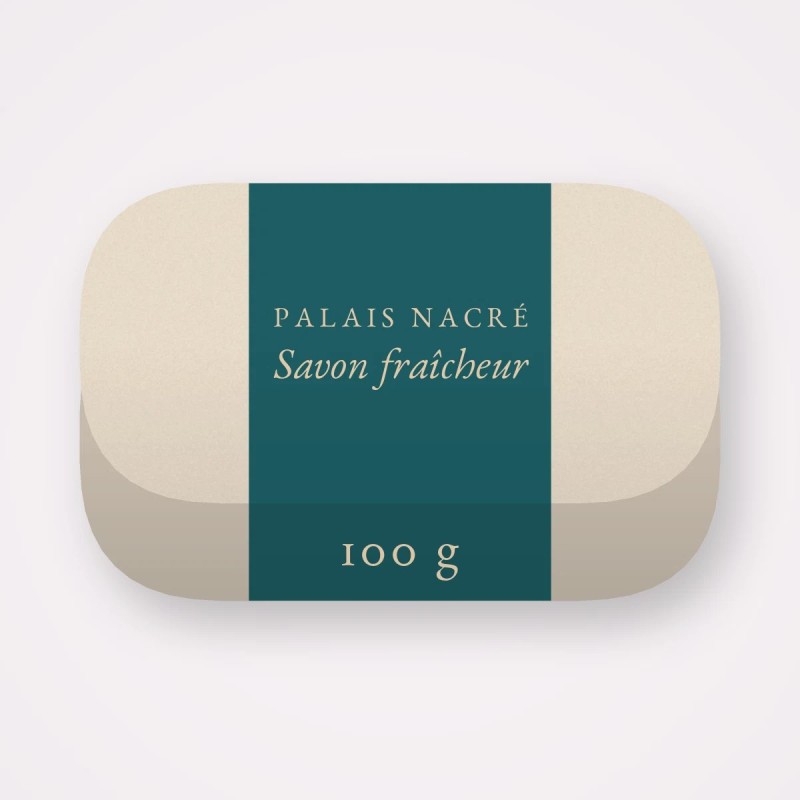 Savon fraîcheur au beurre de karité – Palais Nacré, pain 100 g