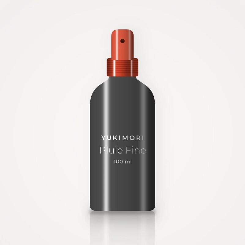 Lotion tonique florale Pluie Fine – Yukimori, flacon spray 100 ml
