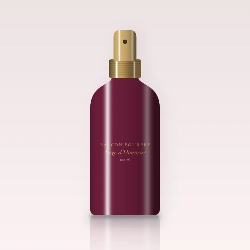 Brume Loge d'Honneur espiègle au figuier – Balcon Pourpre, flacon spray 100 ml