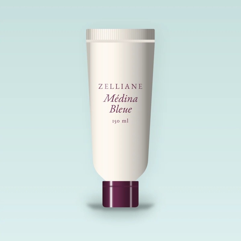 Après-shampooing disciplinant Médina Bleue – Zelliane, tube 150 ml