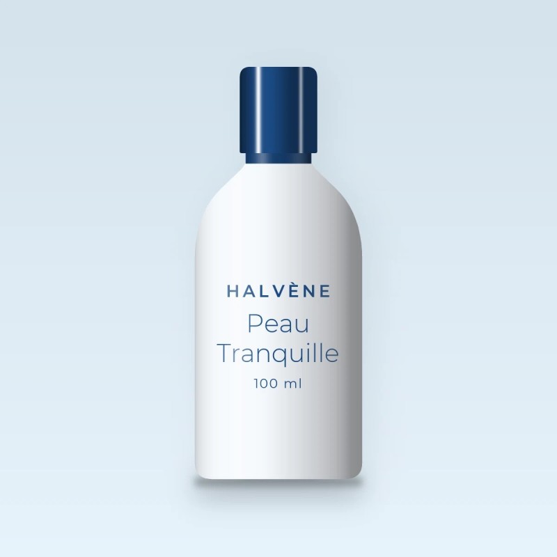 Peau Tranquille lotion tonique revitalisante – Halvène, flacon 100 ml