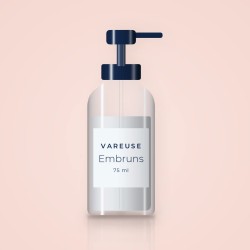 Soin visage Embruns au charbon végétal – Vareuse, flacon-pompe 75 ml