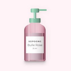 Sérum perfecteur Bulle Rose – Sopoong, flacon-pompe 15 ml