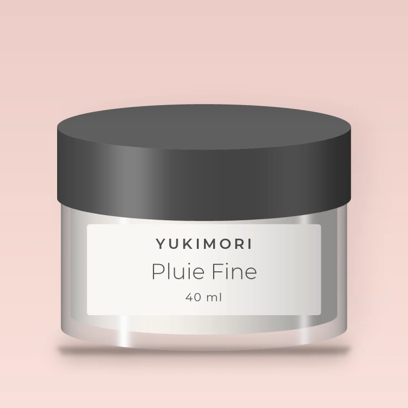 Pluie Fine crème hydratante lissante – Yukimori, pot 40 ml