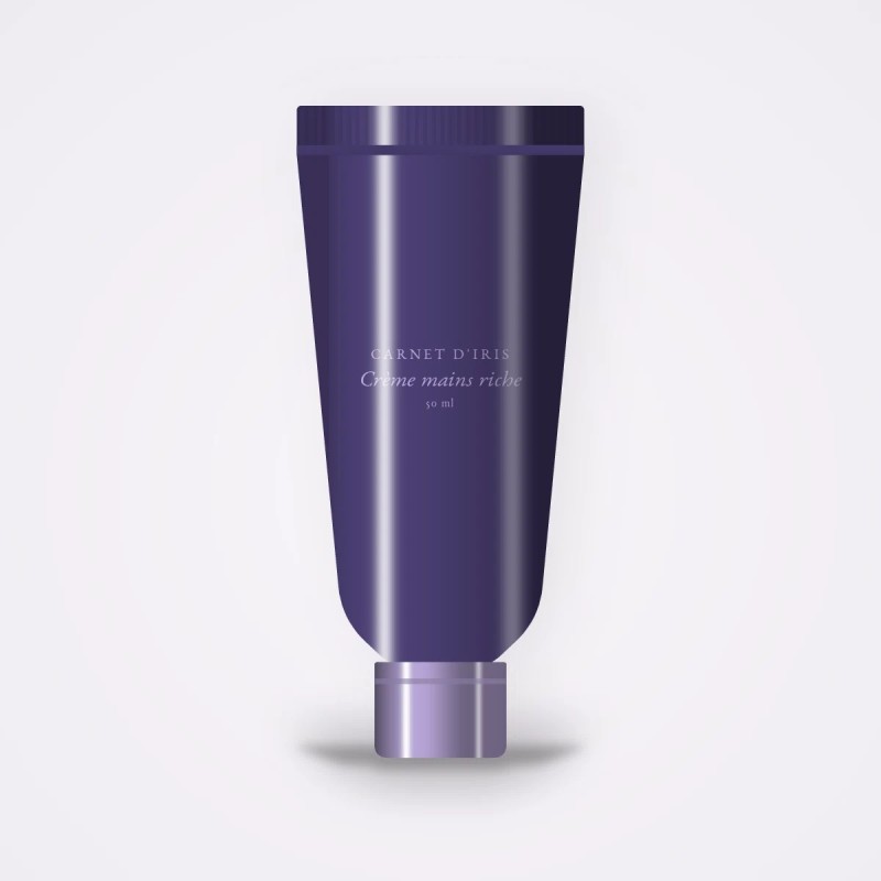Crème mains et ongles riche à l'edelweiss – Carnet d'Iris, tube 50 ml
