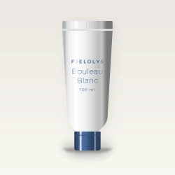 Crème à raser Bouleau Blanc à la mélisse – Fjeldlys, tube 100 ml