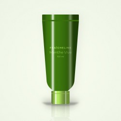 Lait solaire Menthe Vive fluide SPF 50 – Fraîcheline, tube 100 ml