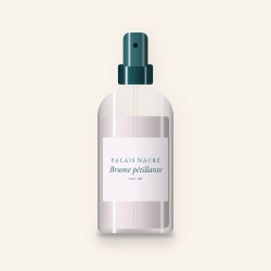 Brume pétillante au thé vert – Palais Nacré, flacon spray 200 ml
