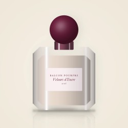 Parfum Velours d'Encre clair-obscur – Balcon Pourpre, flacon 50 ml