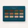 Palette yeux Tuileries longue durée – Laque Rivoli, 4 × 1,2 g, teinte Tons bronze